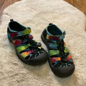 Keen Newport H2O Hiking Water Shoes Women's Tie Dyed Size 5